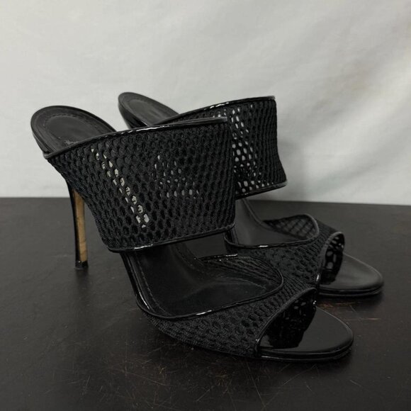 Manolo Blahnik Shoes - Manolo Blahnik Black Mesh Style Pumps